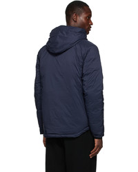 dunkelblaue leichte Daunenjacke von Canada Goose