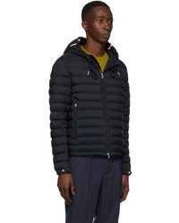 dunkelblaue leichte Daunenjacke von Moncler