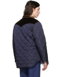 dunkelblaue leichte Daunenjacke von Marni