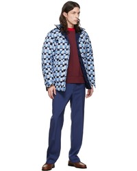 dunkelblaue leichte Daunenjacke von Marni