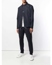 dunkelblaue leichte Shirtjacke von Z Zegna