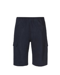 dunkelblaue Leinen Shorts von Bernd Berger