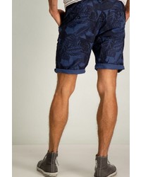 dunkelblaue Leinen Shorts von GARCIA