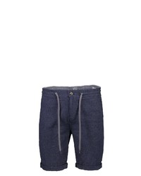 dunkelblaue Leinen Shorts von LERROS