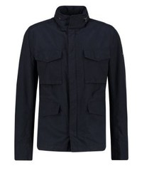 dunkelblaue Militärjacke von Hugo Boss