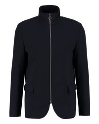 dunkelblaue Militärjacke von Hugo Boss