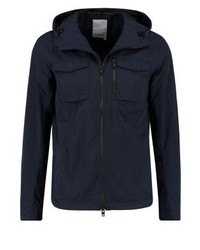 dunkelblaue Militärjacke