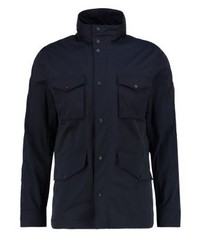 dunkelblaue Militärjacke