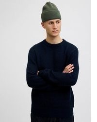 dunkelblaue Mütze von Jack & Jones