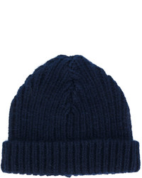 dunkelblaue Mütze von Marni