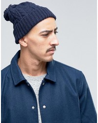 dunkelblaue Mütze von Asos