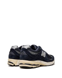 dunkelblaue niedrige Sneakers von New Balance