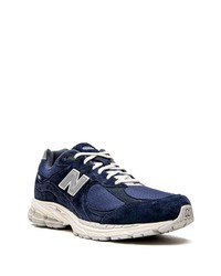 dunkelblaue niedrige Sneakers von New Balance