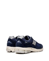 dunkelblaue niedrige Sneakers von New Balance