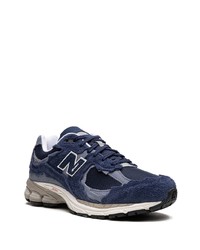 dunkelblaue niedrige Sneakers von New Balance