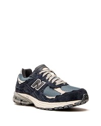 dunkelblaue niedrige Sneakers von New Balance