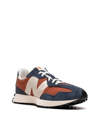 dunkelblaue niedrige Sneakers von New Balance