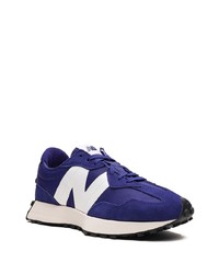 dunkelblaue niedrige Sneakers von New Balance