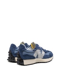 dunkelblaue niedrige Sneakers von New Balance