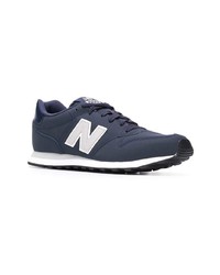 dunkelblaue niedrige Sneakers von New Balance