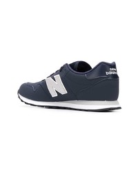 dunkelblaue niedrige Sneakers von New Balance