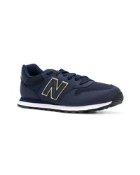 dunkelblaue niedrige Sneakers von New Balance