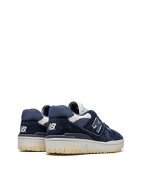 dunkelblaue niedrige Sneakers von New Balance