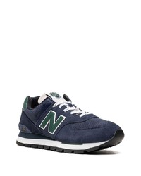 dunkelblaue niedrige Sneakers von New Balance