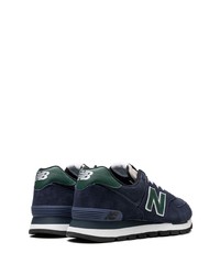 dunkelblaue niedrige Sneakers von New Balance