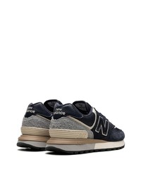 dunkelblaue niedrige Sneakers von New Balance