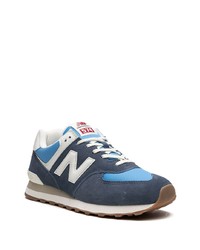 dunkelblaue niedrige Sneakers von New Balance