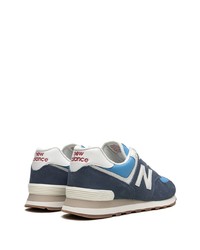 dunkelblaue niedrige Sneakers von New Balance