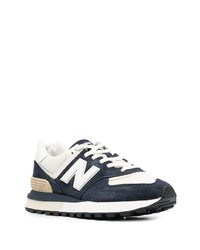 dunkelblaue niedrige Sneakers von New Balance