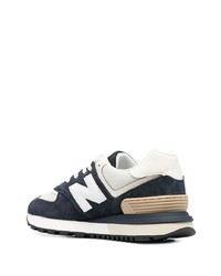 dunkelblaue niedrige Sneakers von New Balance