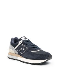 dunkelblaue niedrige Sneakers von New Balance