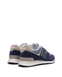 dunkelblaue niedrige Sneakers von New Balance