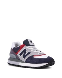 dunkelblaue niedrige Sneakers von New Balance