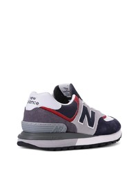 dunkelblaue niedrige Sneakers von New Balance