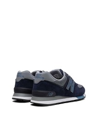 dunkelblaue niedrige Sneakers von New Balance