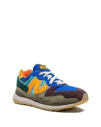 dunkelblaue niedrige Sneakers von New Balance