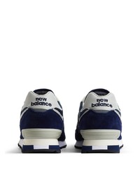 dunkelblaue niedrige Sneakers von New Balance