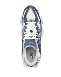 dunkelblaue niedrige Sneakers von New Balance