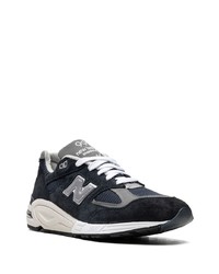 dunkelblaue niedrige Sneakers von New Balance