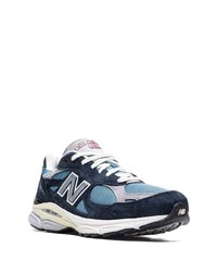 dunkelblaue niedrige Sneakers von New Balance