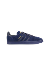 dunkelblaue niedrige Sneakers von adidas