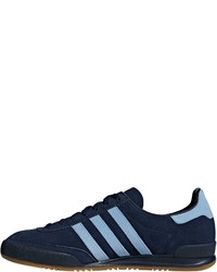 dunkelblaue niedrige Sneakers von adidas Originals