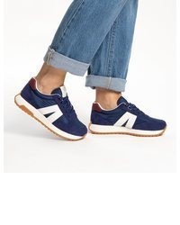 dunkelblaue niedrige Sneakers von ara