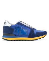 dunkelblaue niedrige Sneakers von atlantic stars