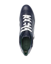 dunkelblaue niedrige Sneakers von Bally