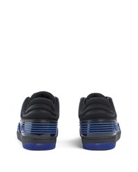 dunkelblaue niedrige Sneakers von Gucci